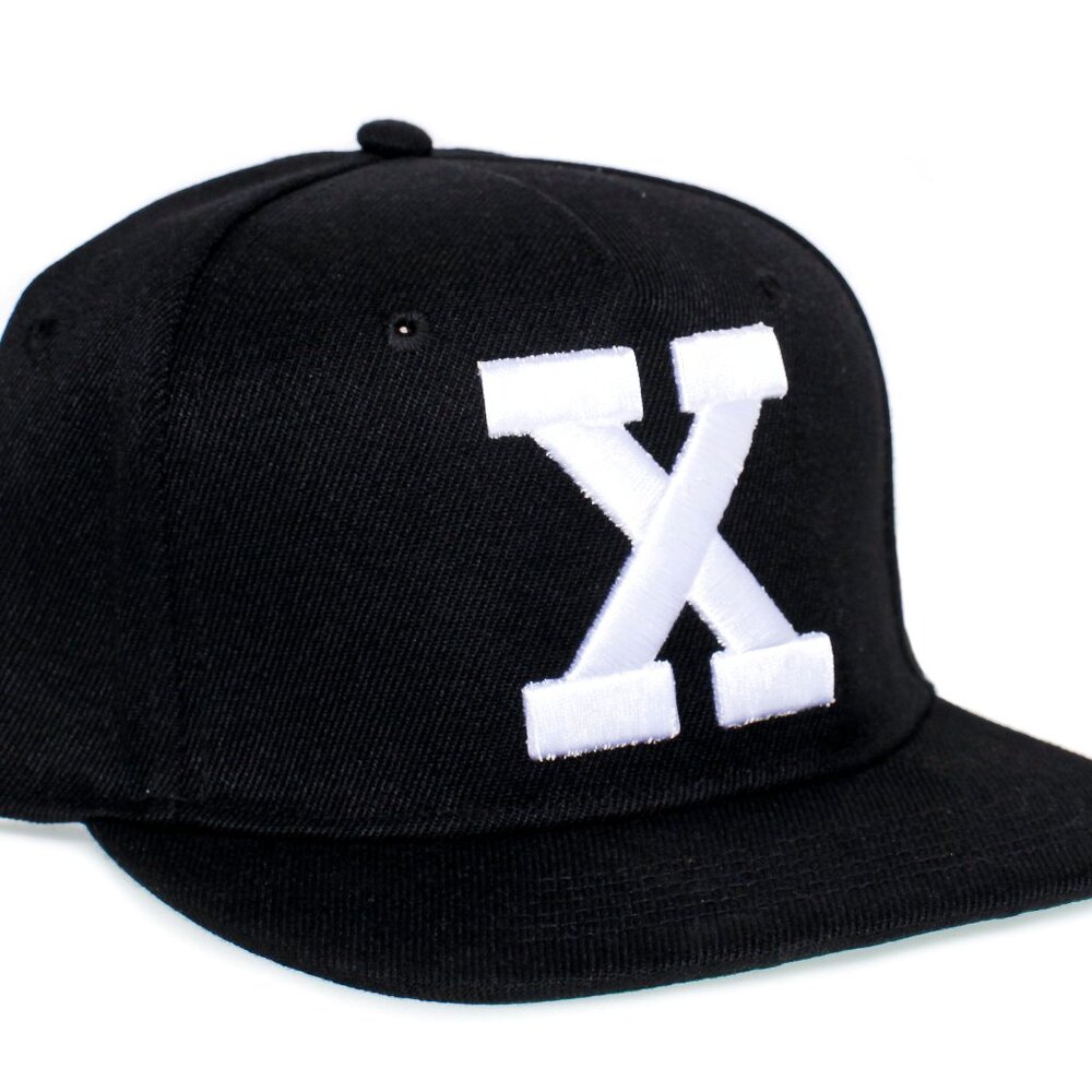 Malcolm X Hat 3D Embroidered By Any Means Necessary Cap Black Snap Closure